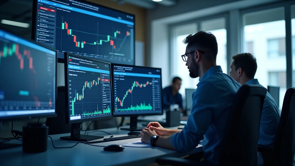 Moderní finanční centrum s analýzou měnových dat a kurzů